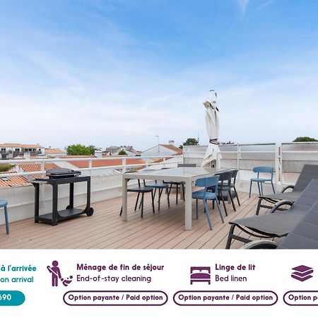 Appart Pour 8 Au Coeur De Noirmoutier - Terrasse Exterior photo