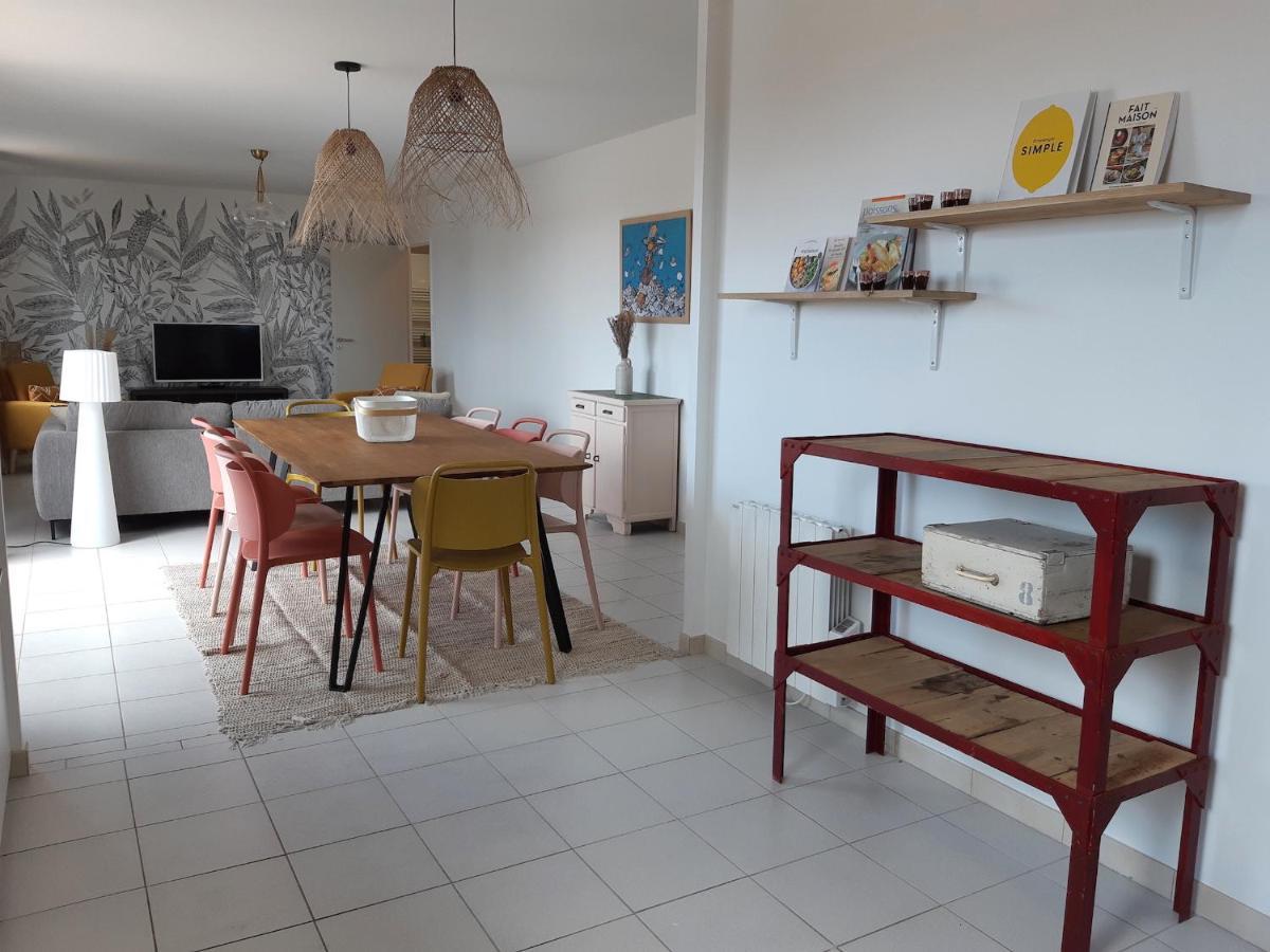 Appart Pour 8 Au Coeur De Noirmoutier - Terrasse Exterior photo